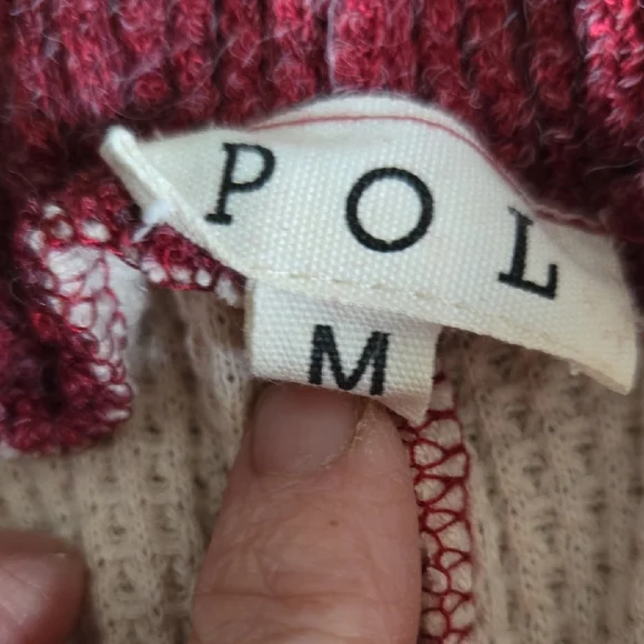 Pxxx NWT POL Designed In Pants Relaxed Thermal Quilted Floral Wide Leg Sm Md Lg - Picture 11 of 13